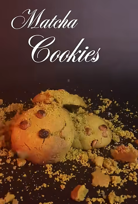 Matcha Mochi Cookies